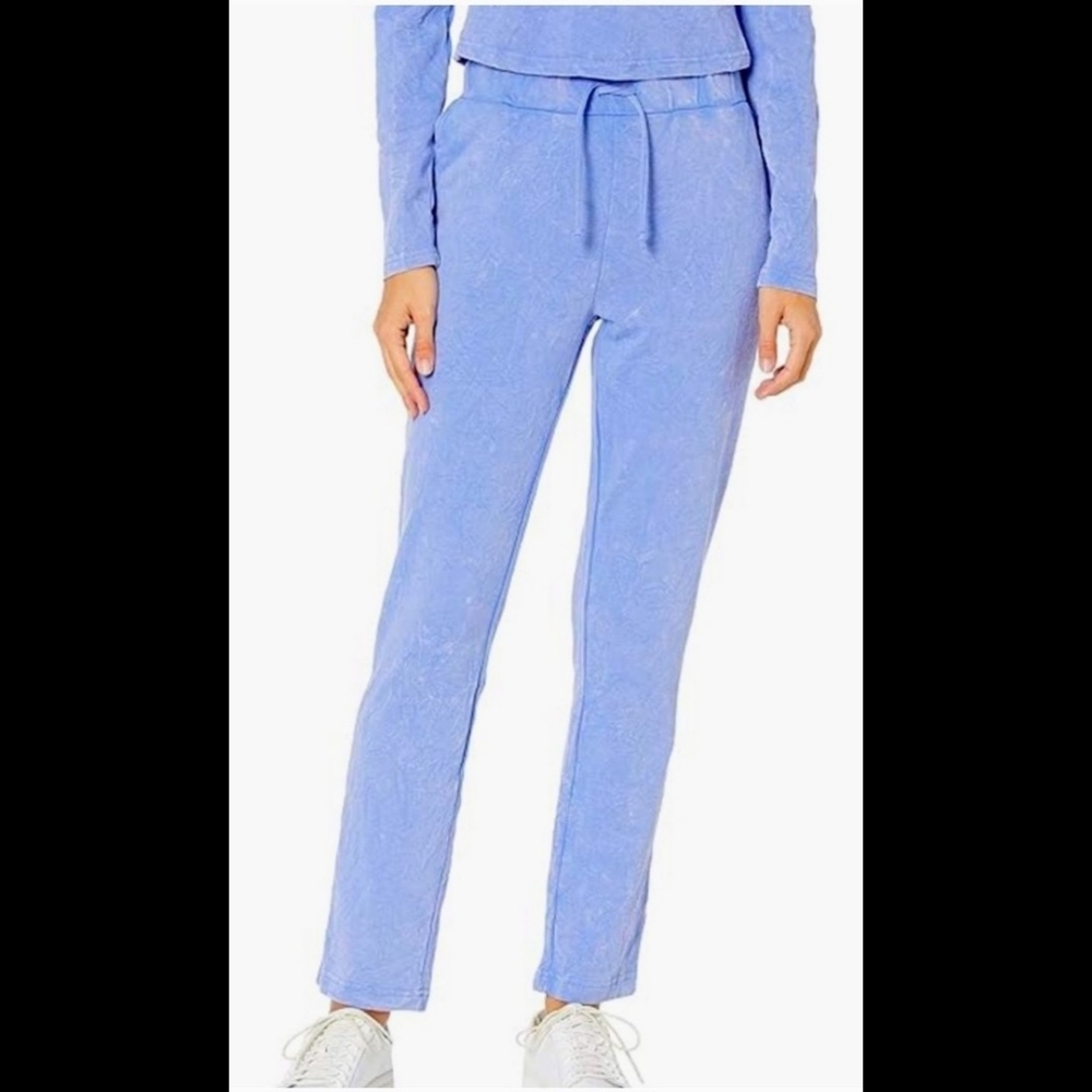 New Kendall & Kylie High Rise Sweat Pants Blue